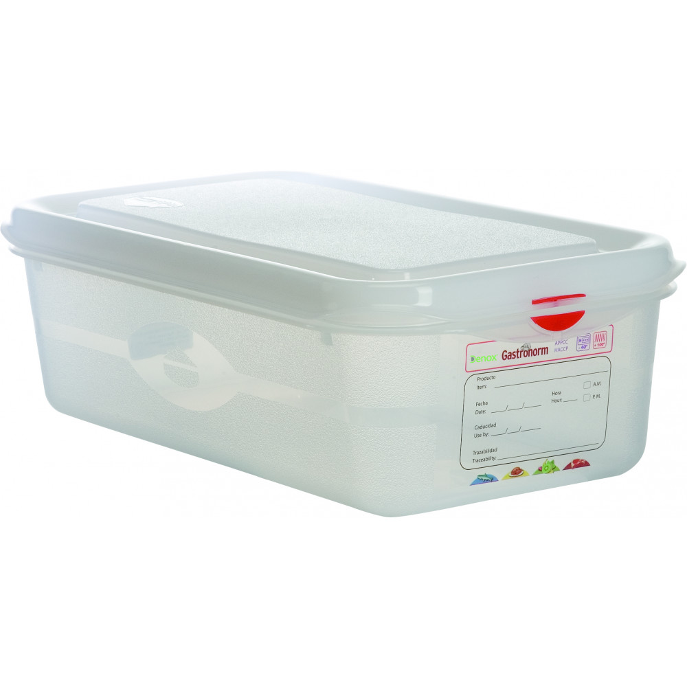 Air-Tight Container 4L 1/3 100mm Polypropylene Transparent Gastronox
